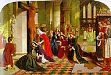 James Collinson The Renunciation of Queen Elizabeth of Hungary painting
